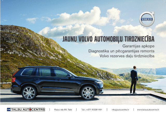 Volvo tirdzniecība Talsos